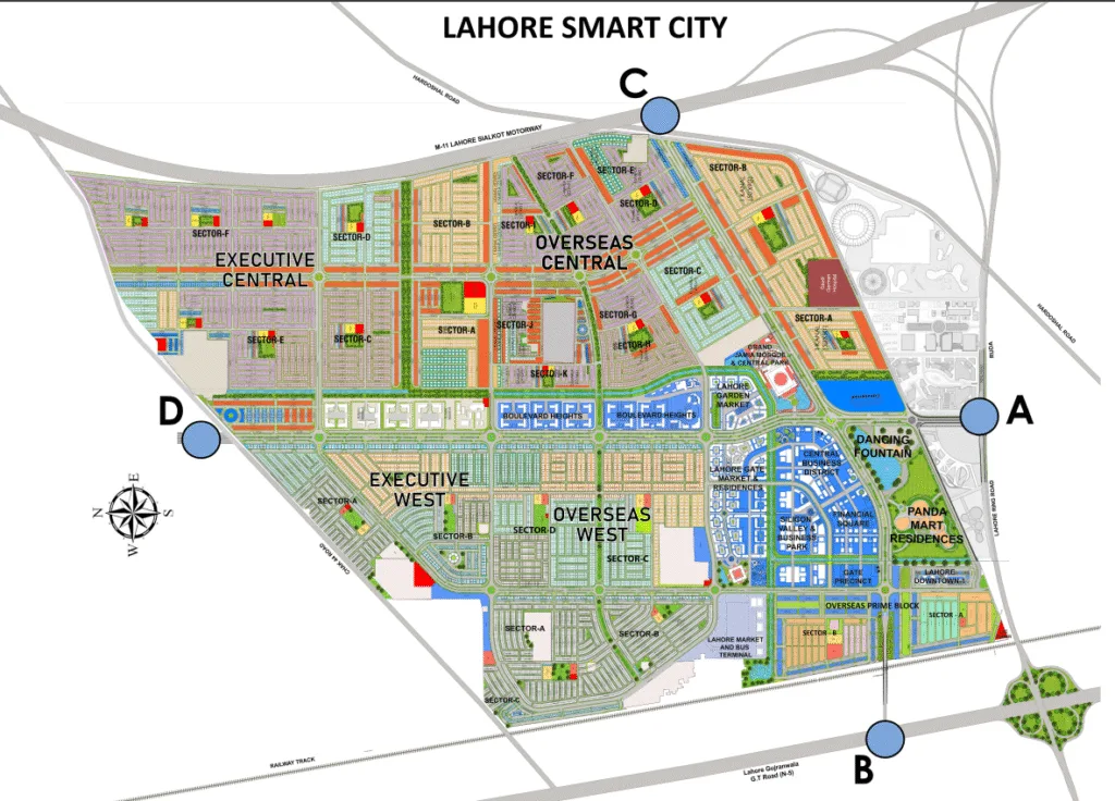 Lahore Smart City site image – smart city in Lahore 2025